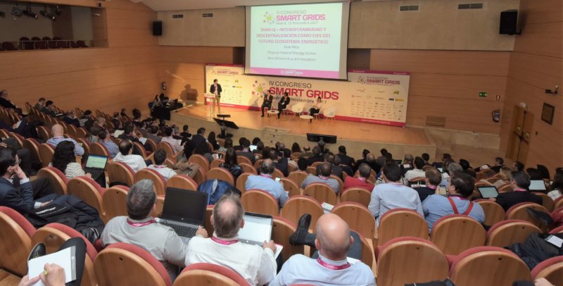 Auditorio del IV Congreso Smart Grids 2017