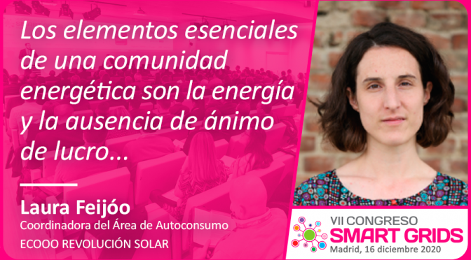 Laura Feijoó de Ecooo Revolución Solar